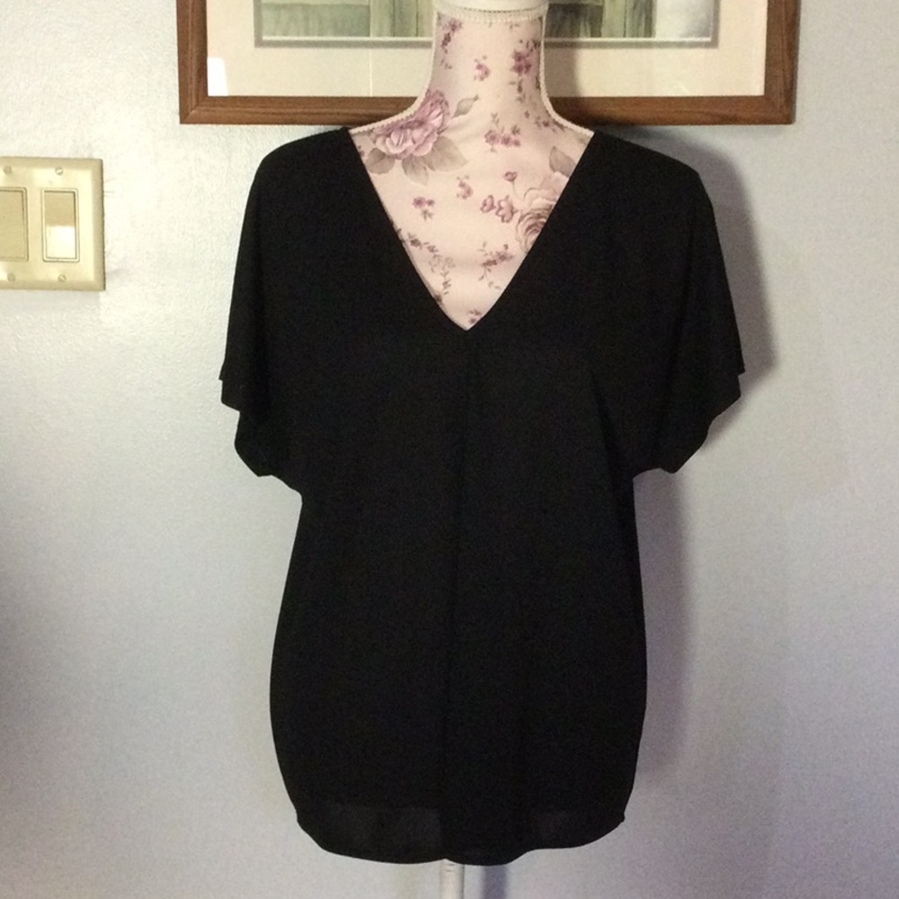 Ann Taylor Black Blouse